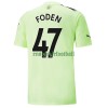 Maillot de Supporter Manchester City Foden 47 Troisième 2022-23 Pour Homme